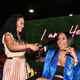 Tanya Sam (left) and Marlo Hampton